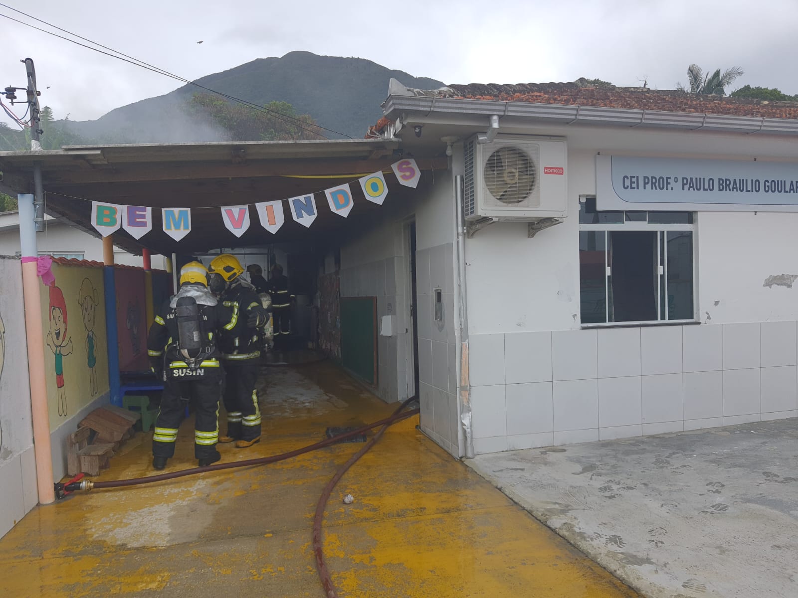 Sitrampa se solidariza com trabalhadores e familiares atingidos pelo incêndio da creche Prof. Paulo Bráulio Goulart