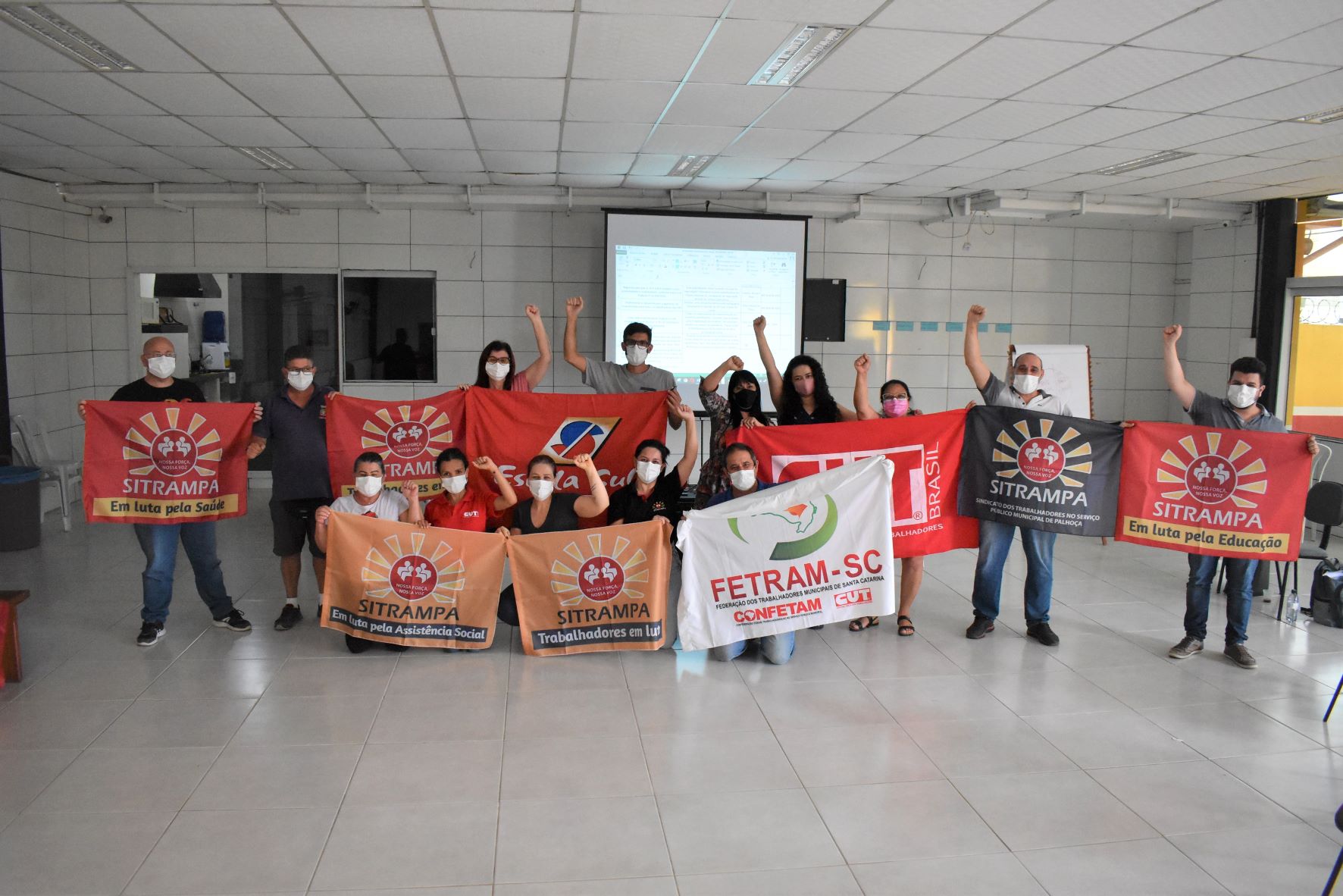 Sitrampa realiza formação sindical e cria plano estratégico de atuação da entidade