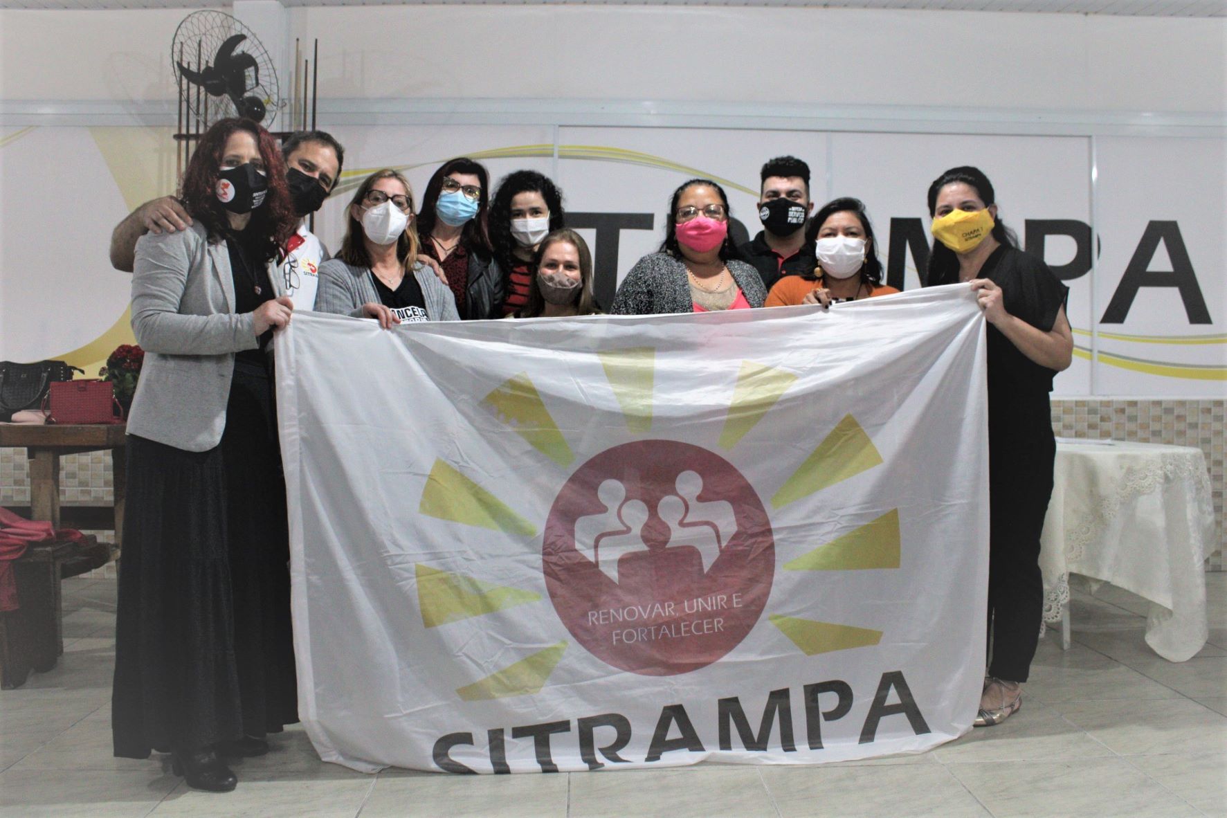 Nova direção do Sitrampa toma posse para gestão 2021 – 2025