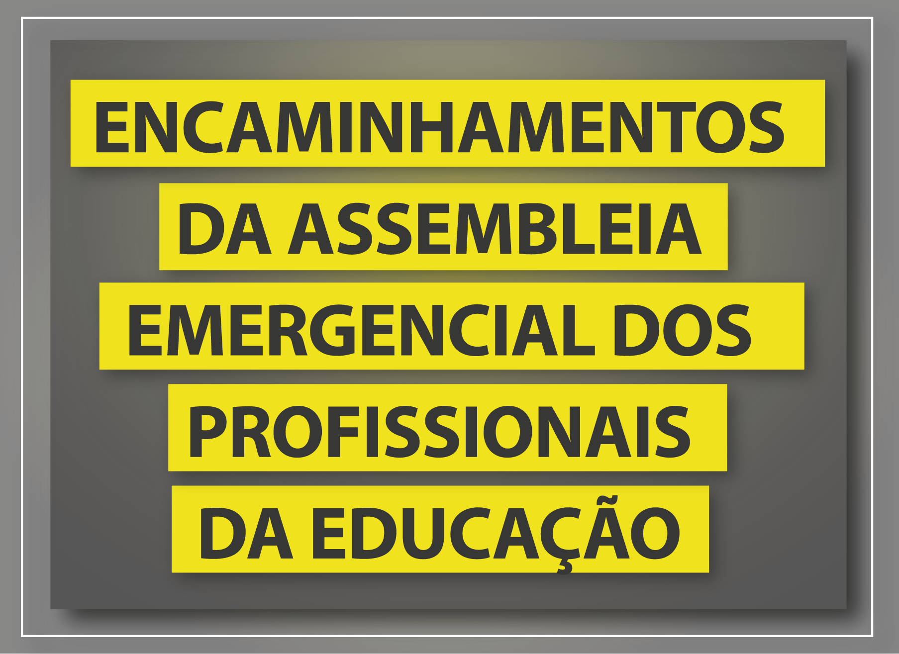 Profissionais da rede de ensino de Palhoça deliberam pelo não retorno às aulas presenciais