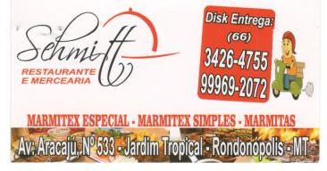 SINDSPEN-MT Firma Convênio com Schmitt, Restaurante e Mercearia de Rondonópolis-MT.