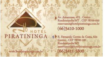SINDSPEN-MT Firma Convênio com Hotel Piratininga de Rondonópolis-MT.