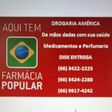 SINDSPEN-MT Firma Convênio Com a Drogaria América de Rondonópolis-MT