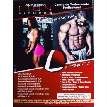 Academia LION FITNESS também passa a integrar lista de convênios do SINDSPEN-MT