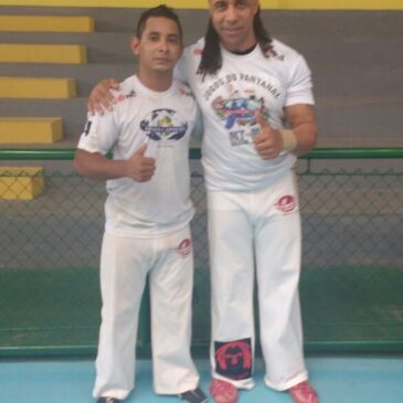 Agente penitenciário desenvolve trabalho Social com crianças em Pontes Lacerda e participa de campeonato de capoeira